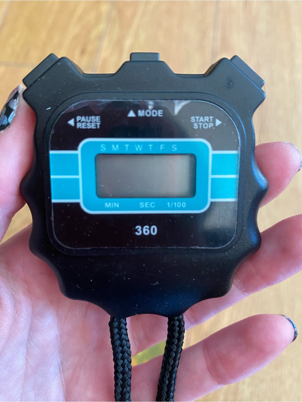 Digital Stopwatch with strap